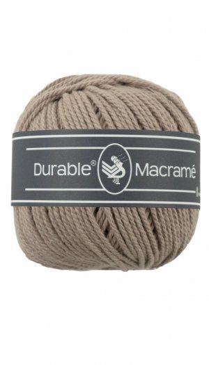 Durable macrame 340 taupe