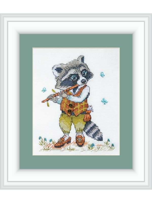 Forest music rz 32 counted cross stitch kit wizardi 1